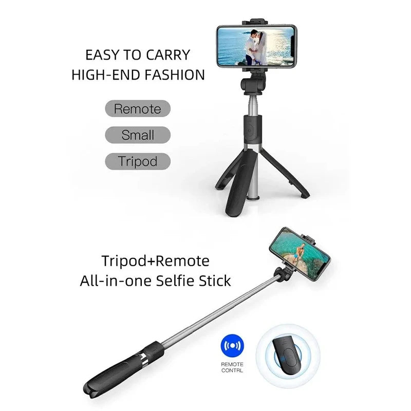 Bluetooth Selfie Stick tripod
