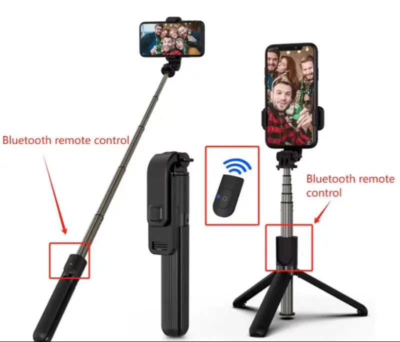 Bluetooth Selfie Stick tripod